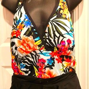 Tropical 2pc swimsuit
